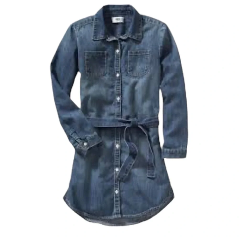 Old Navy Denim Shirt Dress